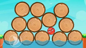 Злой Красный Шар в игре Angry Ball Adventure Уровни 11-12