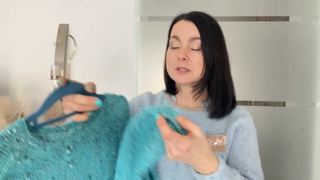 Паутинка с люрексом готова / Обзор. #knitting #stricken #вязание