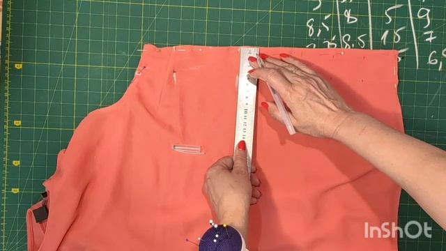 Как ушить блузку?