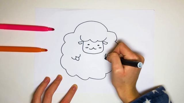 draw a sheep, қойдың суретін салу, нарисуй овцу, dessiner un mouton, ارسم شاة смотреть онлайн