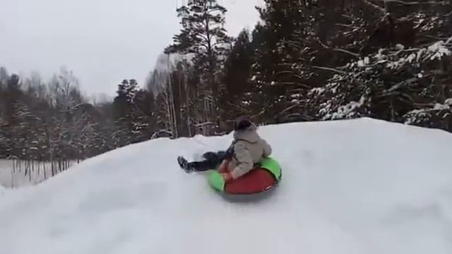 ВЛОГ: Катание на горе . ( 3 часть). Видео-3 смотреть онлайн