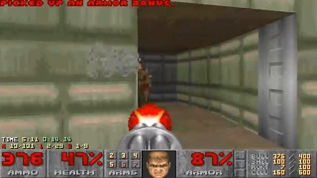Ultimate Doom. E1. Спидран (speedrun) 100%