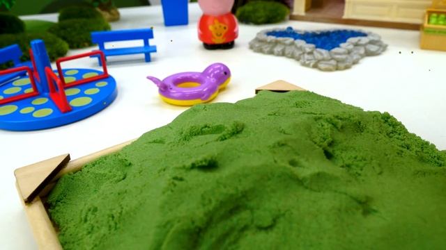 Бассейн для Пеппы - Видео для детей с игрушками из мультиков. Сказки для детей смотреть онлайн