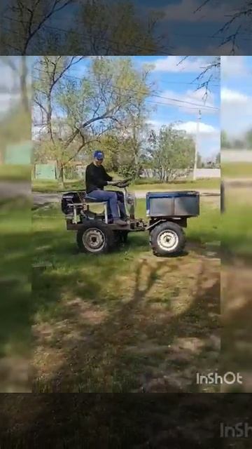 минитрактор т -16 первый выезд . смотреть онлайн