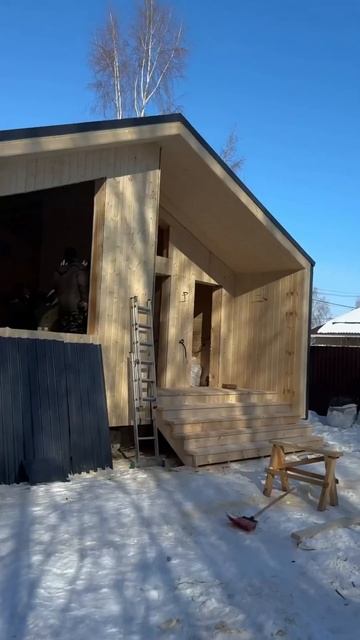 Дом, который захочет каждый. Построили всего за полтора месяца #стройка #reels #каркасник #дом
