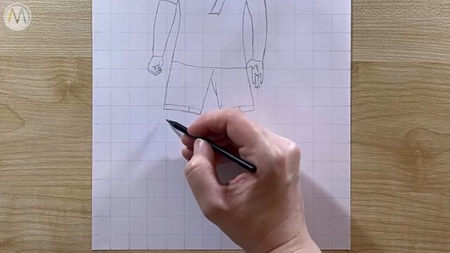 Как нарисовать футболиста Криштиану Роналду легким с? смотреть онлайн