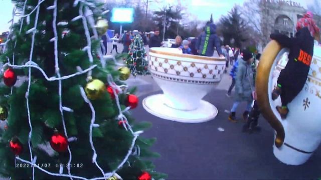 центр Города в Севастополе Елка 2022 смотреть онлайн