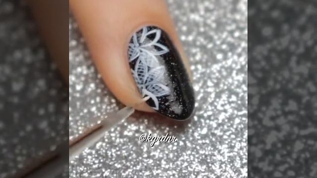 Интересный рисунок на ногтях №7 смотреть онлайн