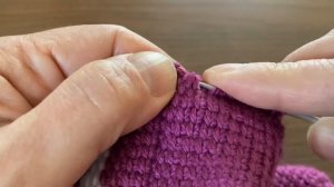 13. Тапочки тунисским крючком. Поворот пятки.