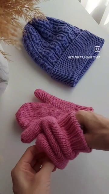 Балаларға арналған қолғап мастер классы каналда🤍 #варежкиспицами смотреть онлайн