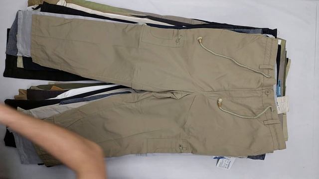 33058 Штаны хлопок мужские,секонд (extra), 2пак, 38.3 кг, 8.50€/кг смотреть онлайн