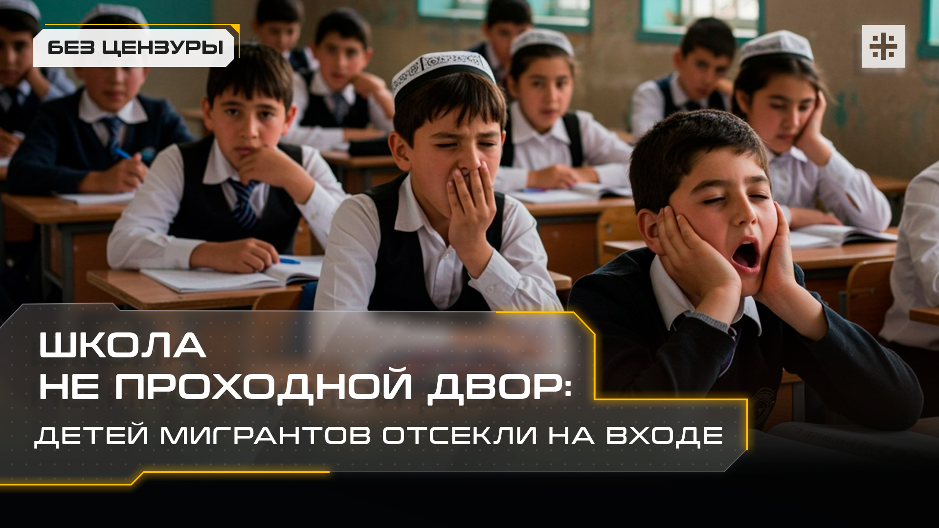Школа не проходной двор: Детей мигрантов отсекли на входе смотреть онлайн