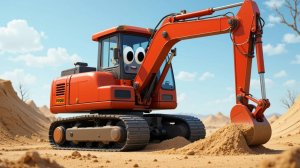 Песенка про ЭКСКАВАТОР | Песенка про машинки | Мультики про машинки