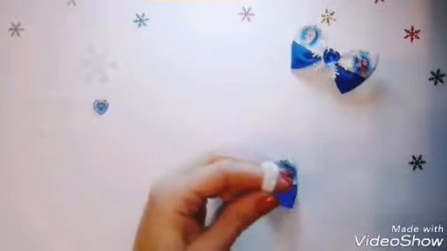 МК/DIYПростые бантики"Холодное сердце"/simple bows смотреть онлайн
