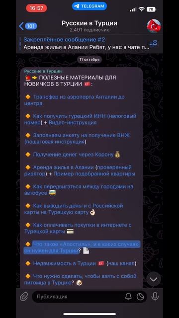 ПЕРЕЕЗД В ТУРЦИЮ | Наш телеграм-канал и закрытый чат #п? смотреть онлайн