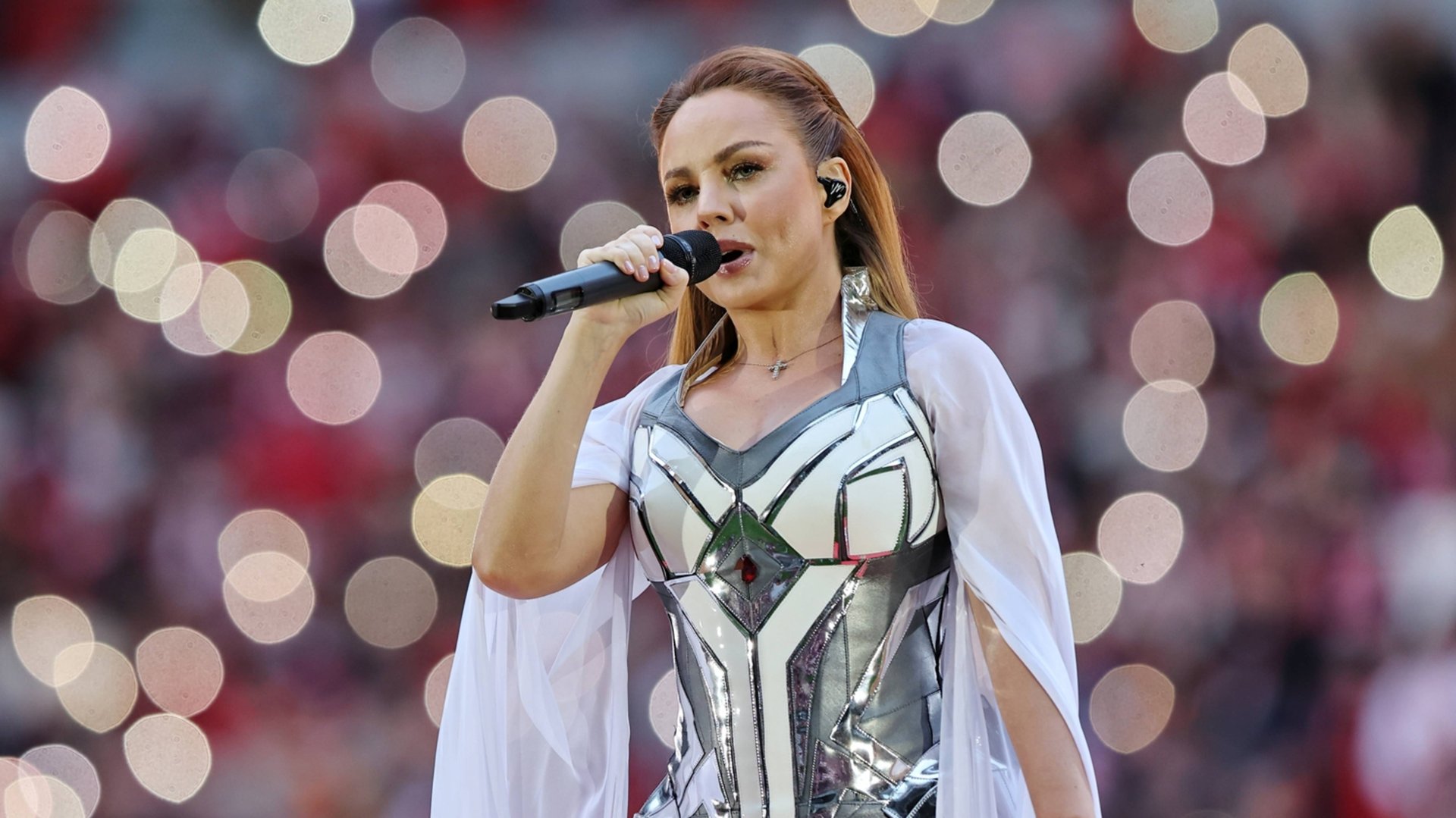 МакSим-Знаешь ли ты. Выступление перед матчем 