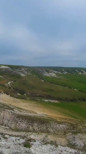 Самые большие Меловые горы в Европе.