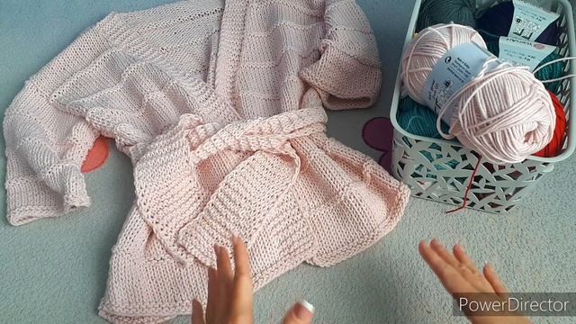 КАРДИГАН ИЗ ПРЯЖИ YARNART JEANS PLUS смотреть онлайн