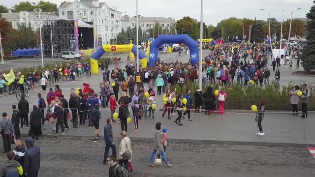 В Краматорске четыре тысячи человек принимают участие в четвертом марафоне «Наш Краматорск» смотреть онлайн