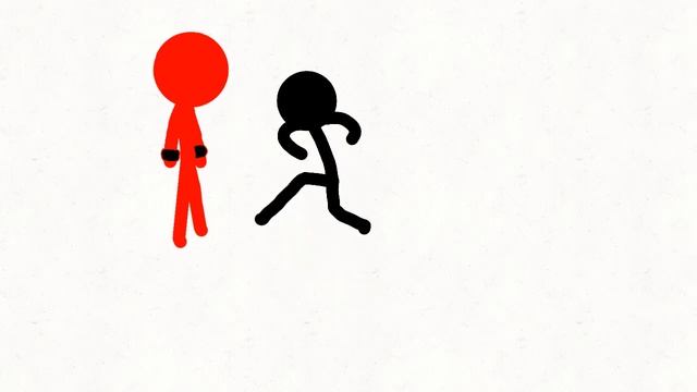 стикманы удар ногой в воздухе (Анимация) смотреть онлайн