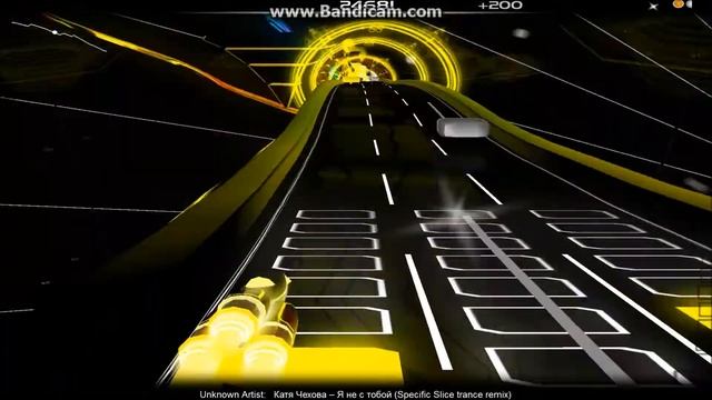 Audiosurf Катя Чехова – Я не с тобой (Specific Slice trance remix)