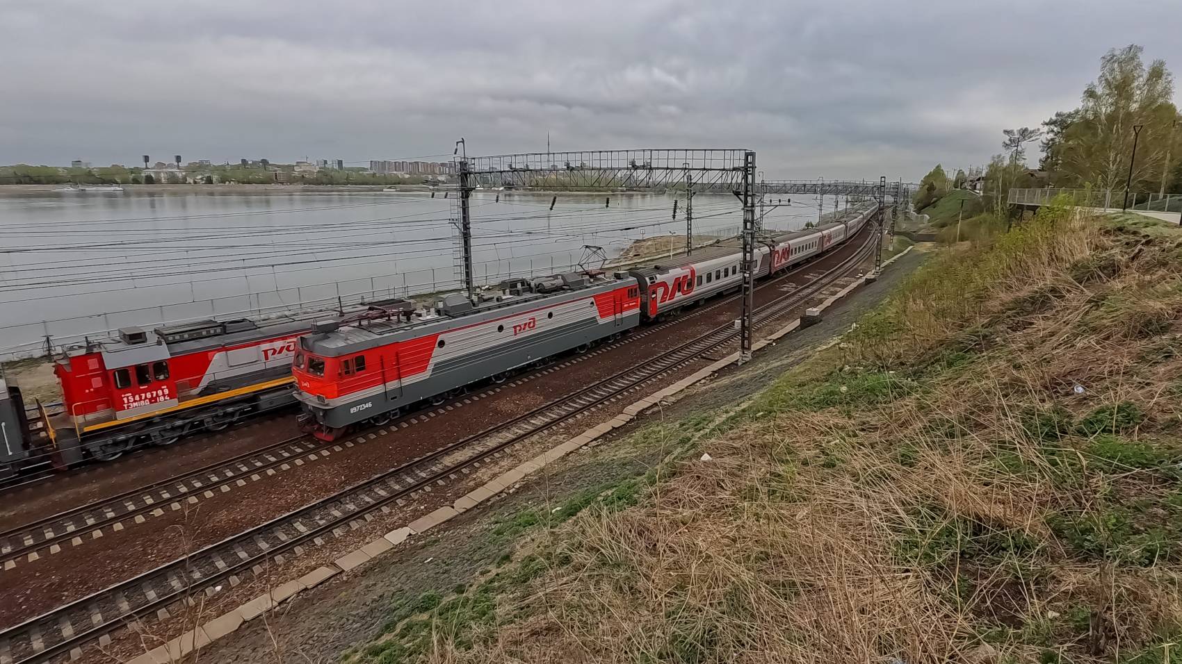 ЭП1-235. Чита-Москва. смотреть онлайн