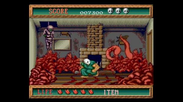 Mega Splatterhouse sega genesis demo .mp4