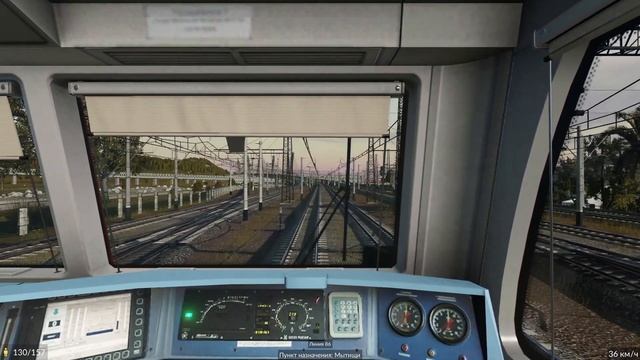 В кабине тепловоза по кольцевому маршруту | Transport Fever 2 смотреть онлайн