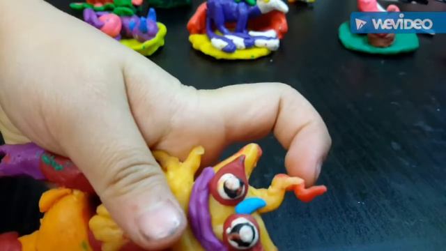 Наши поделки из пластилина по игре My Singing Monsters. смотреть онлайн