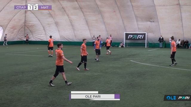 Зимний турнир ОЛЕ Пари 8х8. Спарта - Митикас 3:4