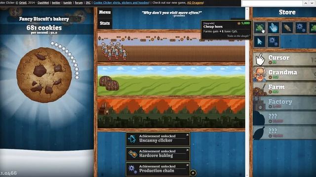 Марафон КЛИКЕРОВ 04 | Cookie clicker смотреть онлайн