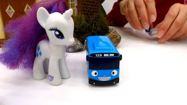 Робокар Поли и Щенячий патруль Крепыш заболели. Видео для детей - Детский садик для игрушек смотреть онлайн