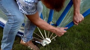 moredoma.ruЛетотент 500 9д  Сборка тента из полиуретана Letotent 500см 9 дуг