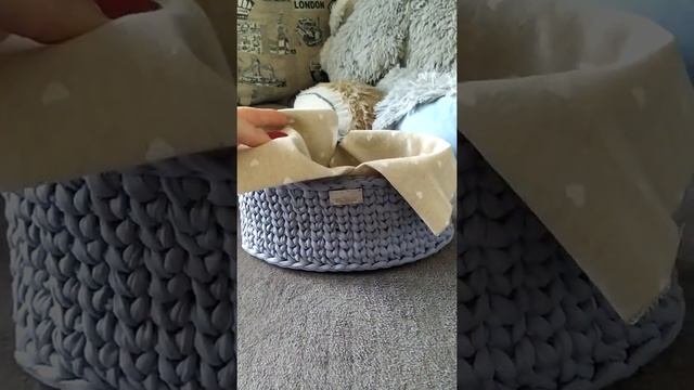 вязание корзинок. смотреть онлайн