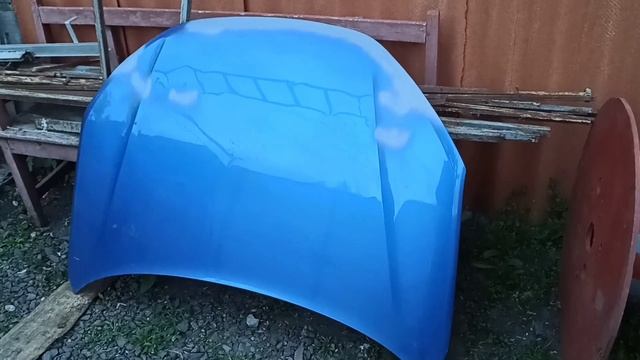 Пробую выравнивать капот Гранты смотреть онлайн