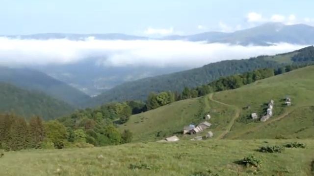 Полонина Менчул (1230 м) смотреть онлайн