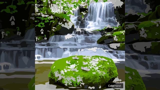 Красивая природа. Горная река. Картины, иллюстрации . смотреть онлайн