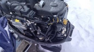 Tohatsu 25 EFI MFS. Отказ насоса, клин, замена. Ремонт ЭБУ. Крас?