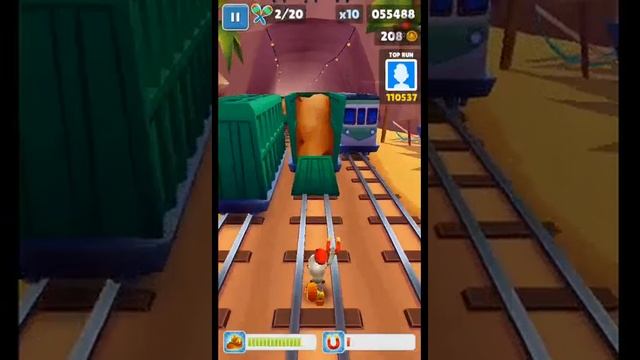 Subway Surfers Прохождение #4 Tagbot смотреть онлайн