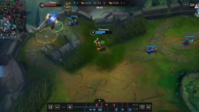 Разгуливаю по карте в Wild Rift, как дома. смотреть онлайн