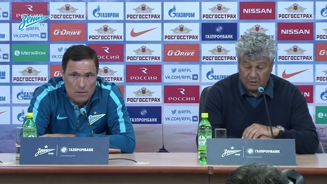 «Зенит» — «Амкар»: послематчевая пресс-конференция