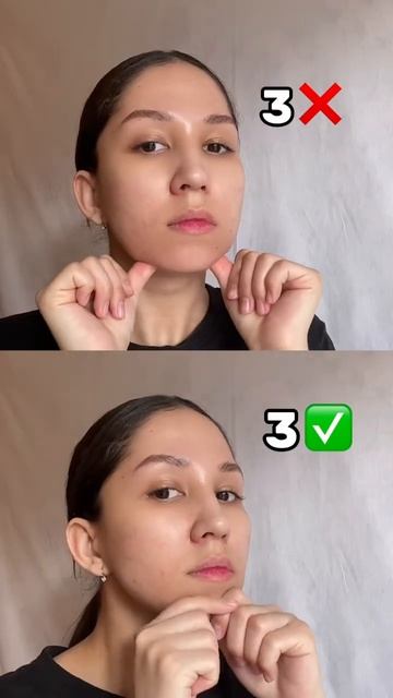 Правильные и не правильные техники массажа лица. #масс смотреть онлайн