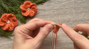 Как легко и красиво вязать цветок крючком.