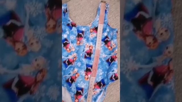 Слитный купальник 92-128 на девочку. Турция