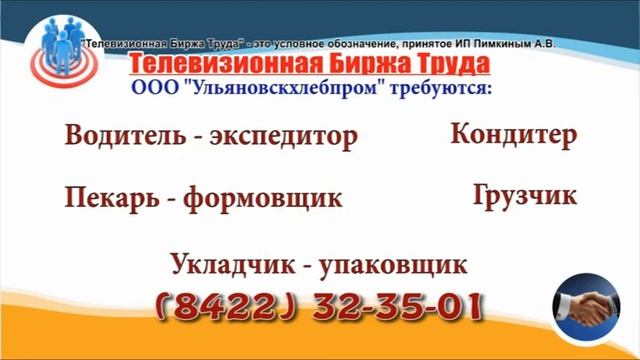 03 03 20 РАБОТА В УЛЬЯНОВСКЕ Телевизионная Биржа Труда 3