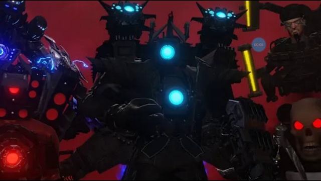 персонажи из Skibisi Tv###skibiditoilet