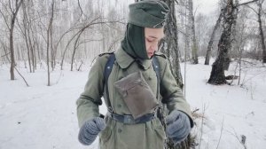 Солдат Вермахта. Обзор зимнего комплекта формы на пер?