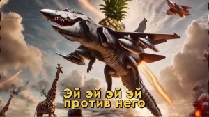 Песня про МЕМ БОМБАРДИРО КРОКОДИЛО Самолет крокодил А