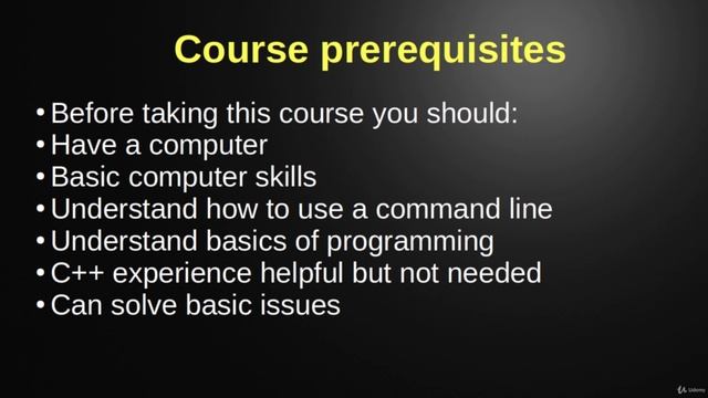 4. Course prerequisites смотреть онлайн