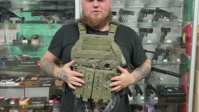 Разгрузочный жилет плитник разгрузка Yakeda (Олива)